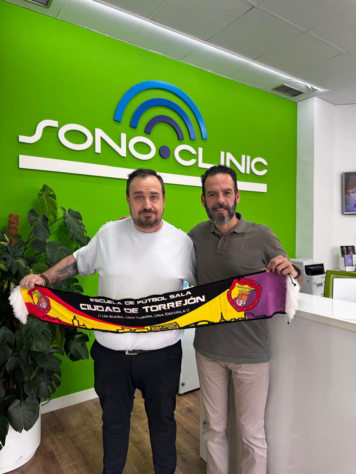  SONOCLINIC: nuevo patrocinador de la EFS Ciudad de Torrejón